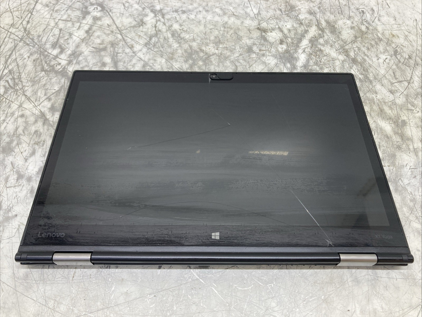 Lenovo ThinkPad X1 Yoga i7-6600U 2.60GHz 16GB No HDD Boots BIOS *CRACKED SCREEN