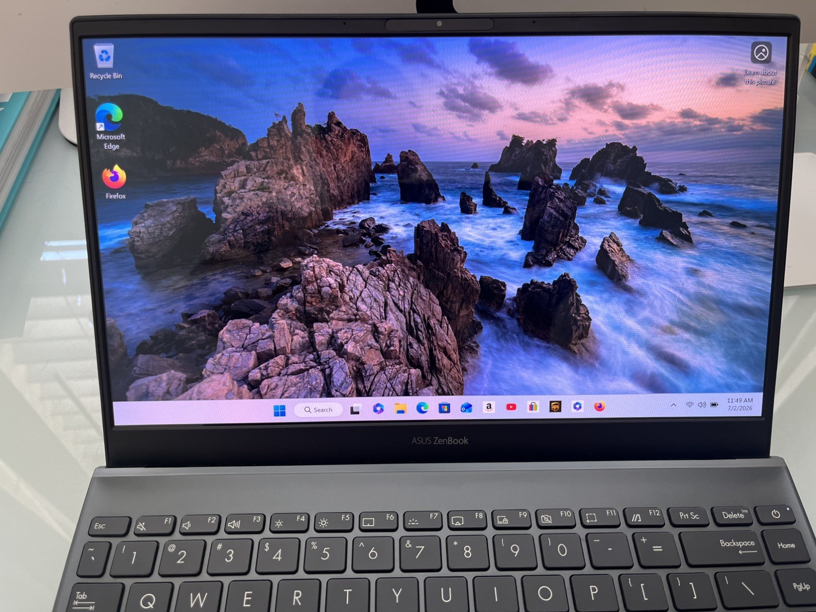 Asus ZenBook UX325EA – FHD – i7 1165G7 – 8GB RAM – 512GB SSD – Gray