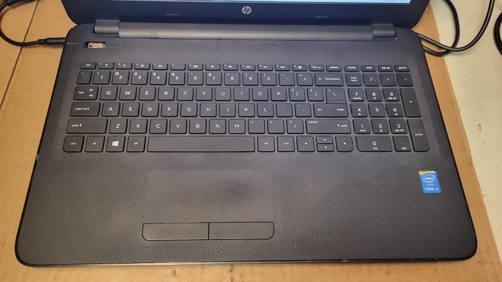 HP 15 AC121DX LAPTOP | INTEL I3 5010U | 6GB RAM | 320GB HDD | Win 10