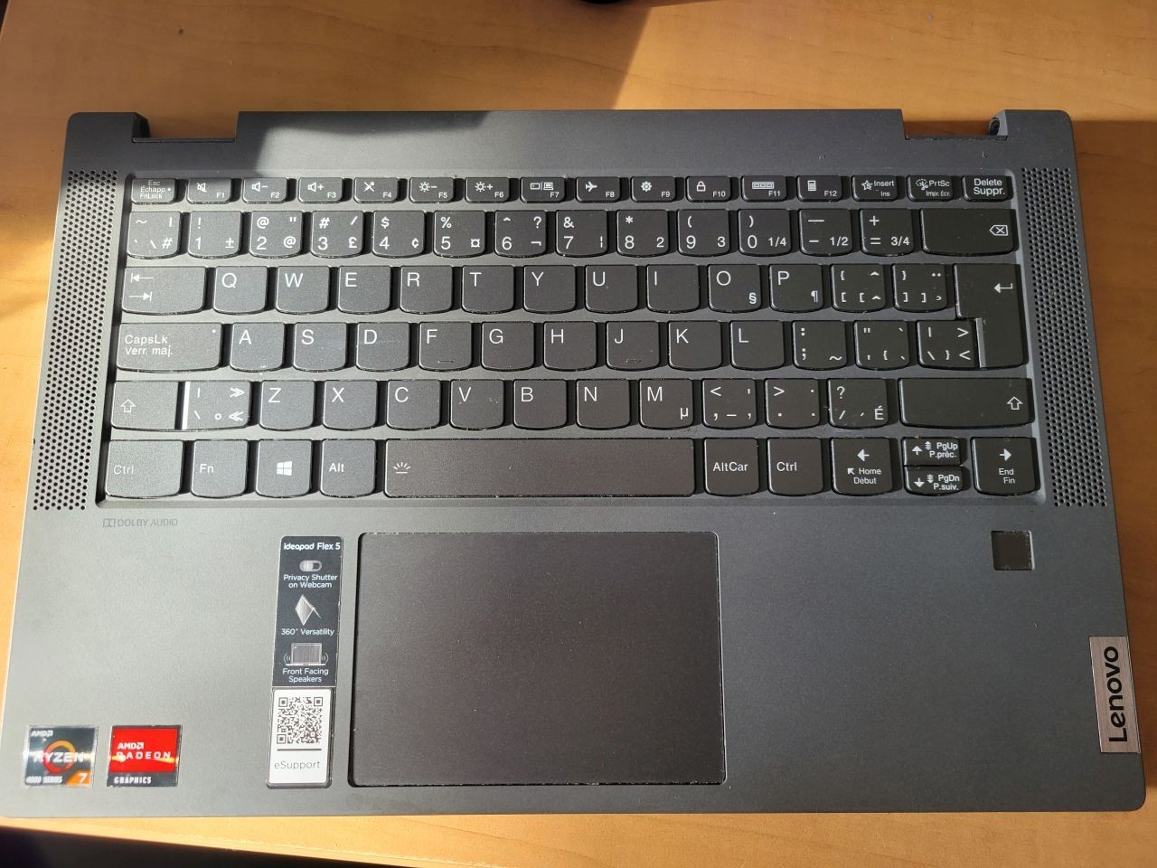Lenovo IdeaPad Flex 5 14ARE05 81X2 Ryzen 7 16GB Backlit Kb *INCOMPLETE*