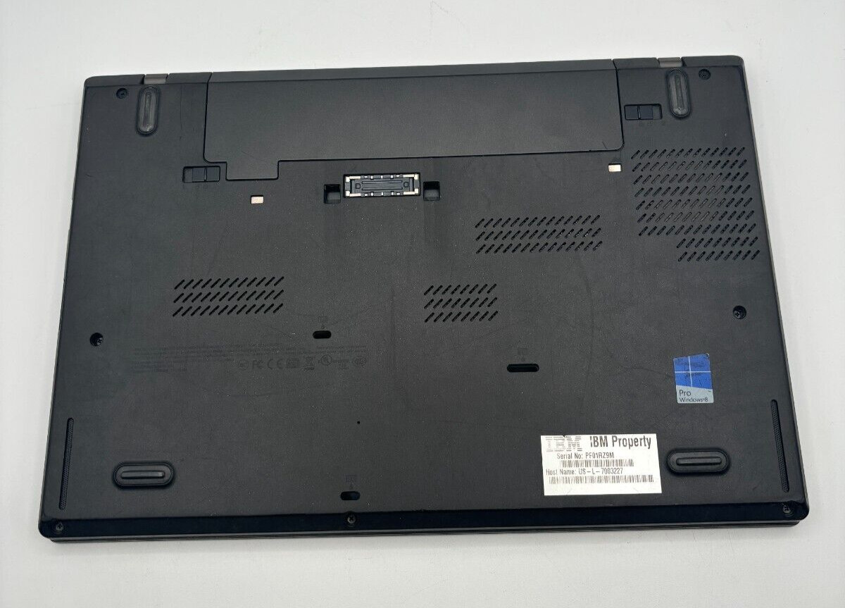 LENOVO THINKPAD T440 14″ Core i5-4300U 8GB RAM 180 GB No OS – Bad Battery