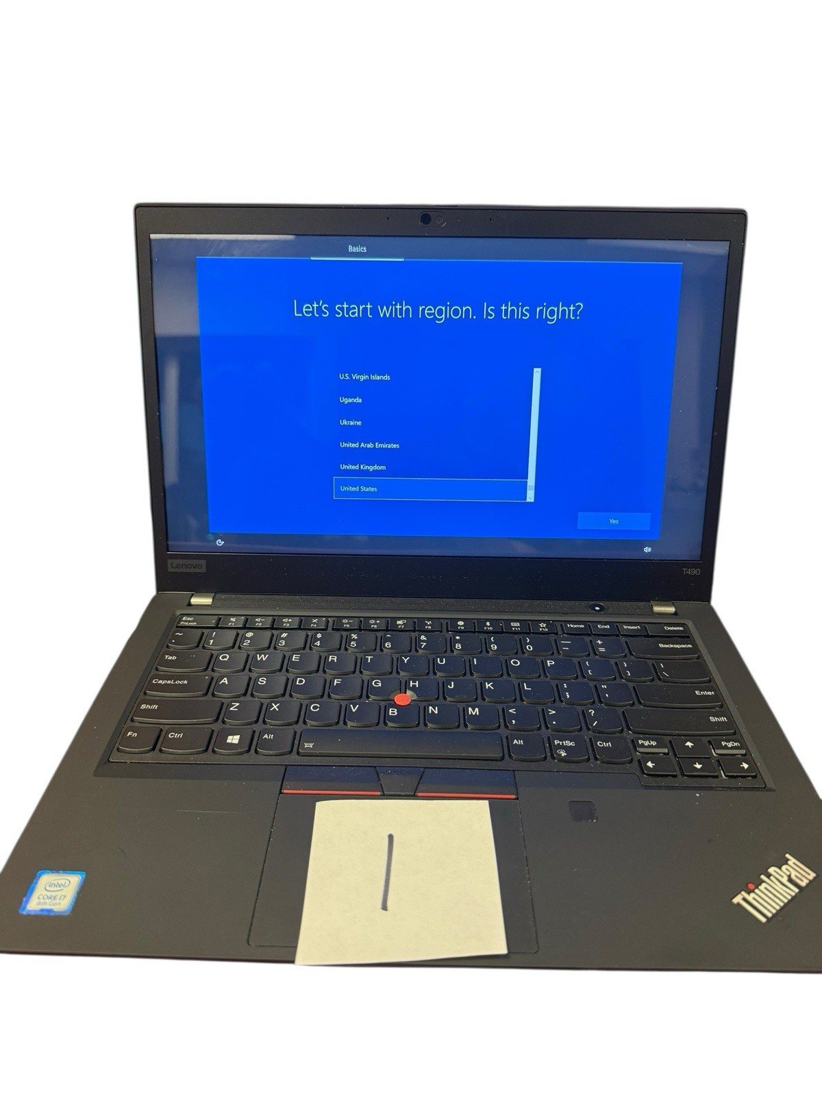 Lenovo ThinkPad Laptop T490 T480 T470 X270 i5 i7 *LOT/4 *PARTS *READ *FREESHIP