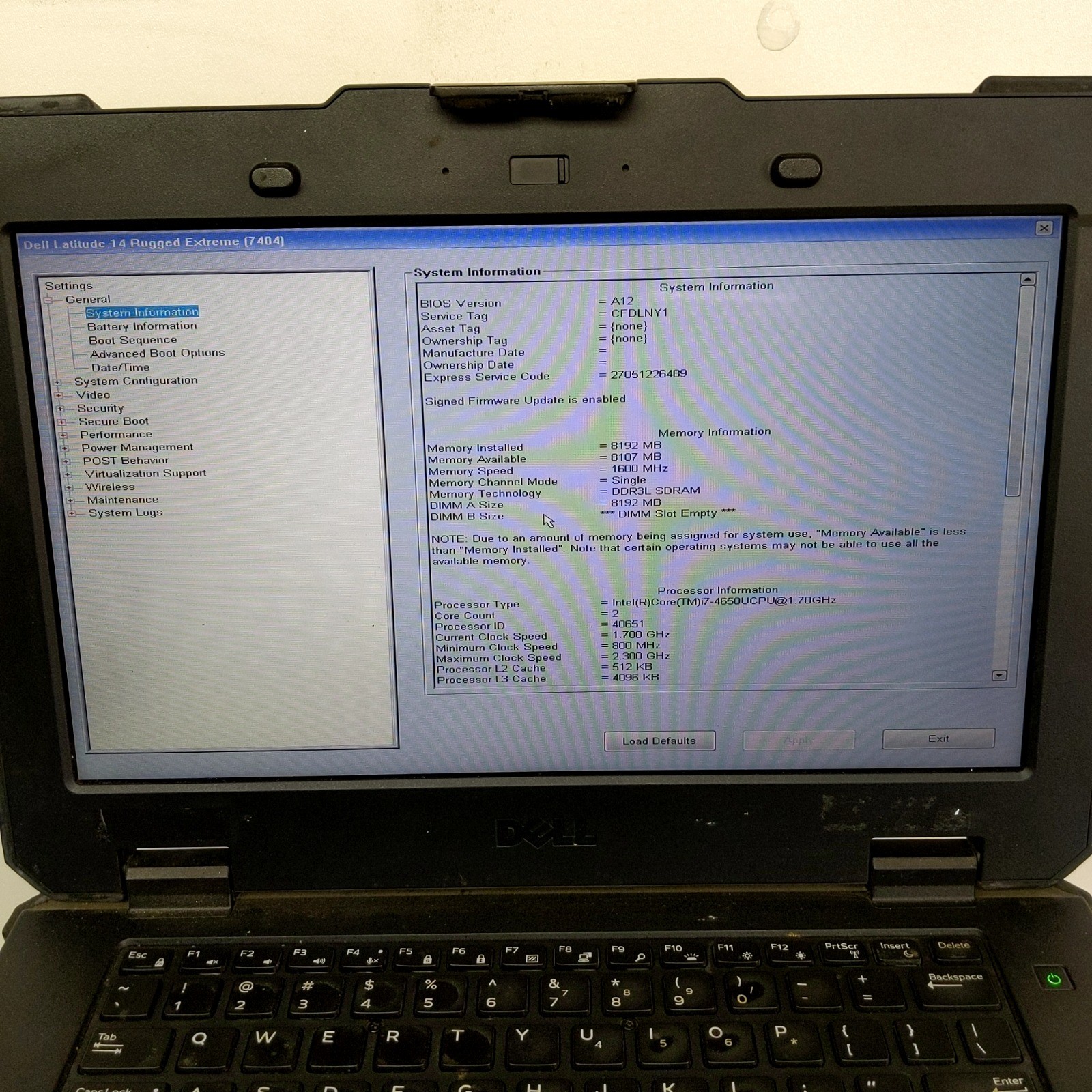 Lot of 4 Dell Latitude 7404 Rugged Extreme i7-4650U 8GB RAM No HDD Tested