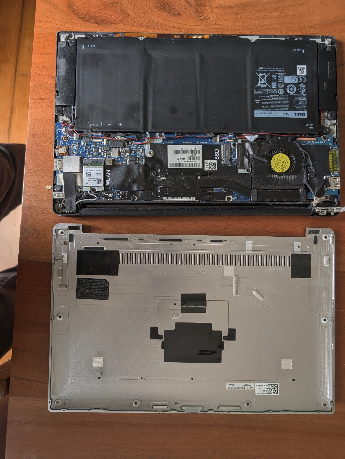 Dell XPS 13 9350 13.3″ Touchscreen Laptop – FOR PARTS ONLY – No Power, No SSD