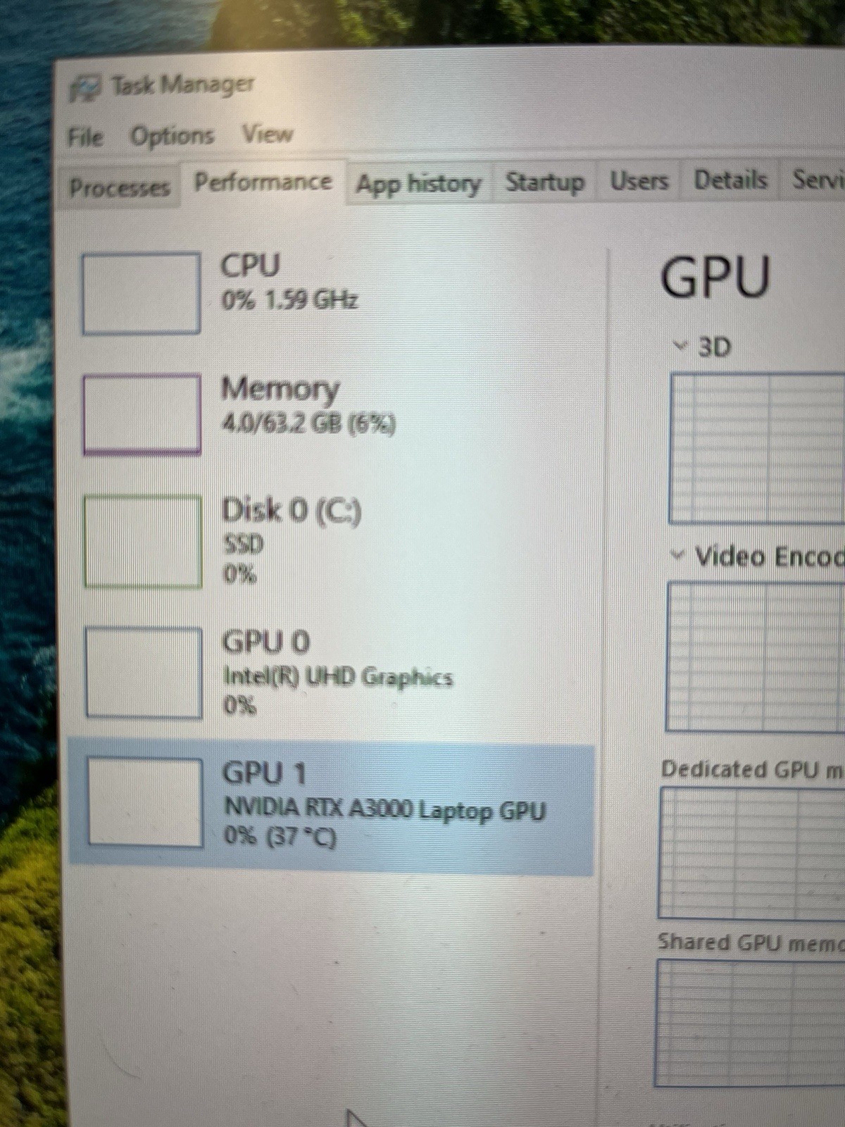 Dell Precision 7760 Core I7-11850H Nvidia RTX A3000, 64gb Ram, 1TB SSD