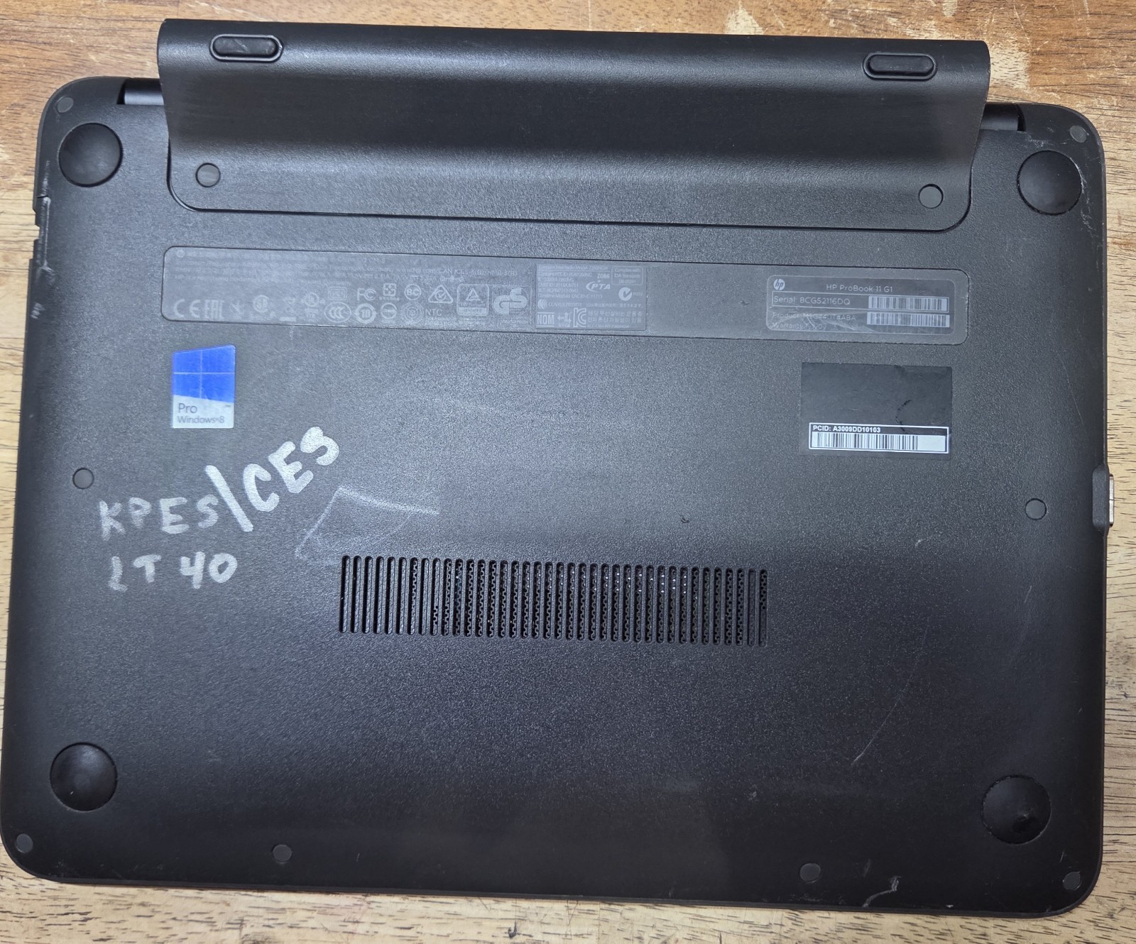 HP PROBOOK 11 G1 CELERON 32O5U 1.50GHZ 4GB 500GB