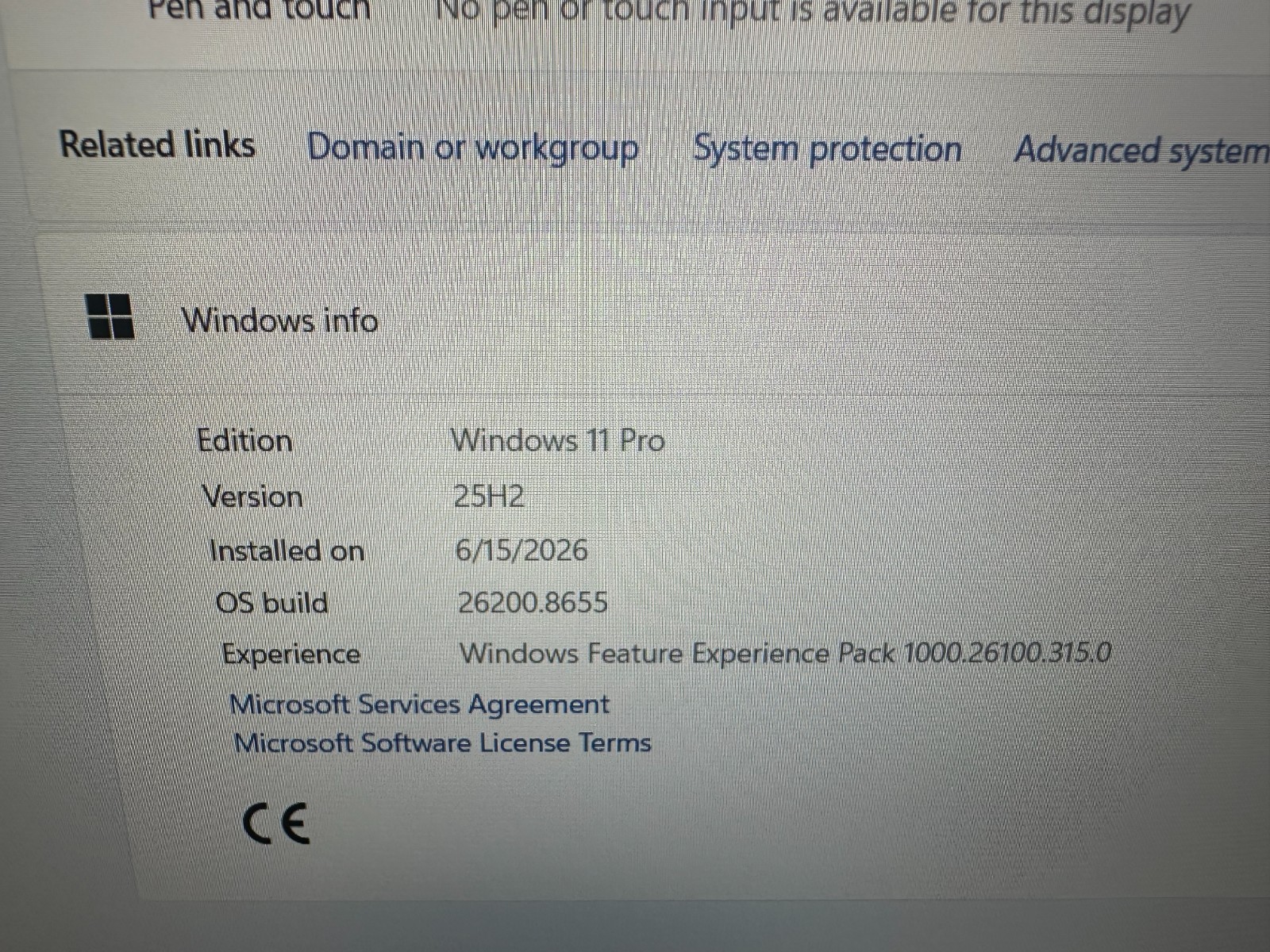 LENOVO THINKPAD P15 GEN 2 LAPTOP CORE i7-11850h @ 2.50GHZ 64GB RAM 1.5TB SSD