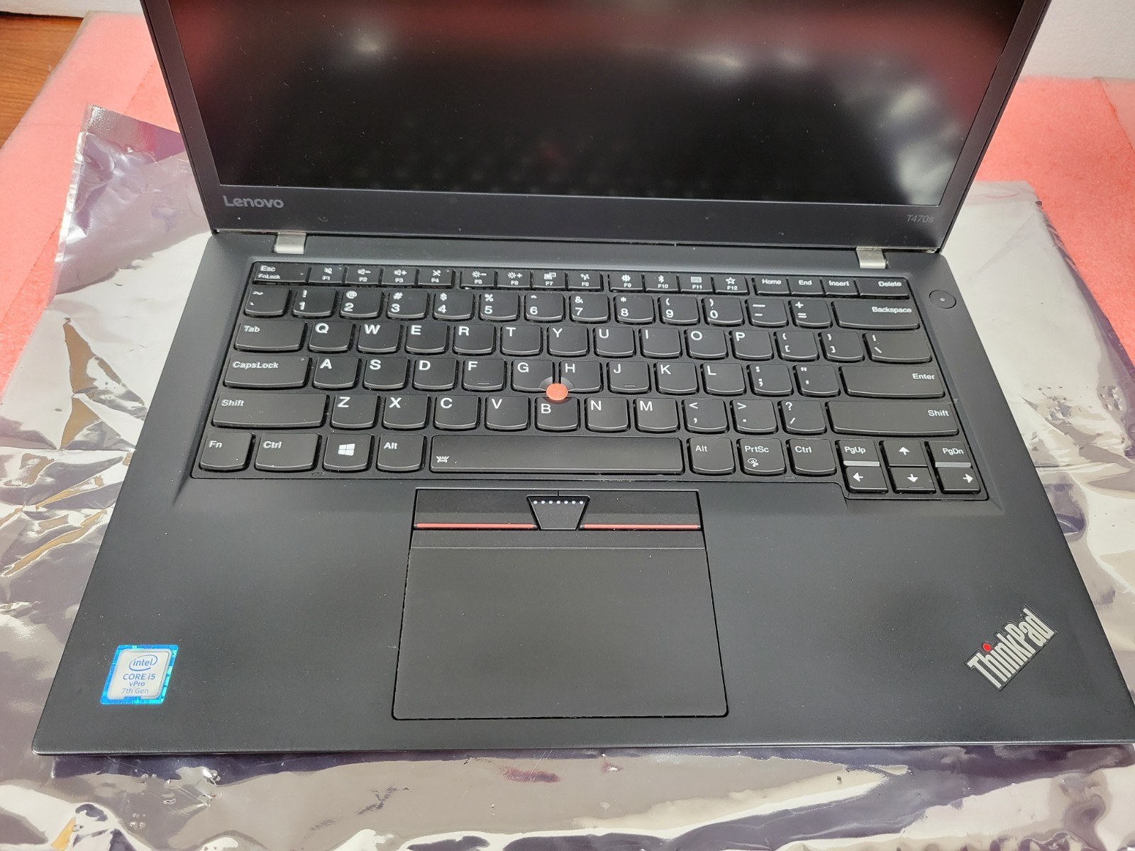 Lenovo ThinkPad T470S 14″ i5-7300U 4GB RAM *NO HDD/OS/COVER/BATT/AS IS* | LP521