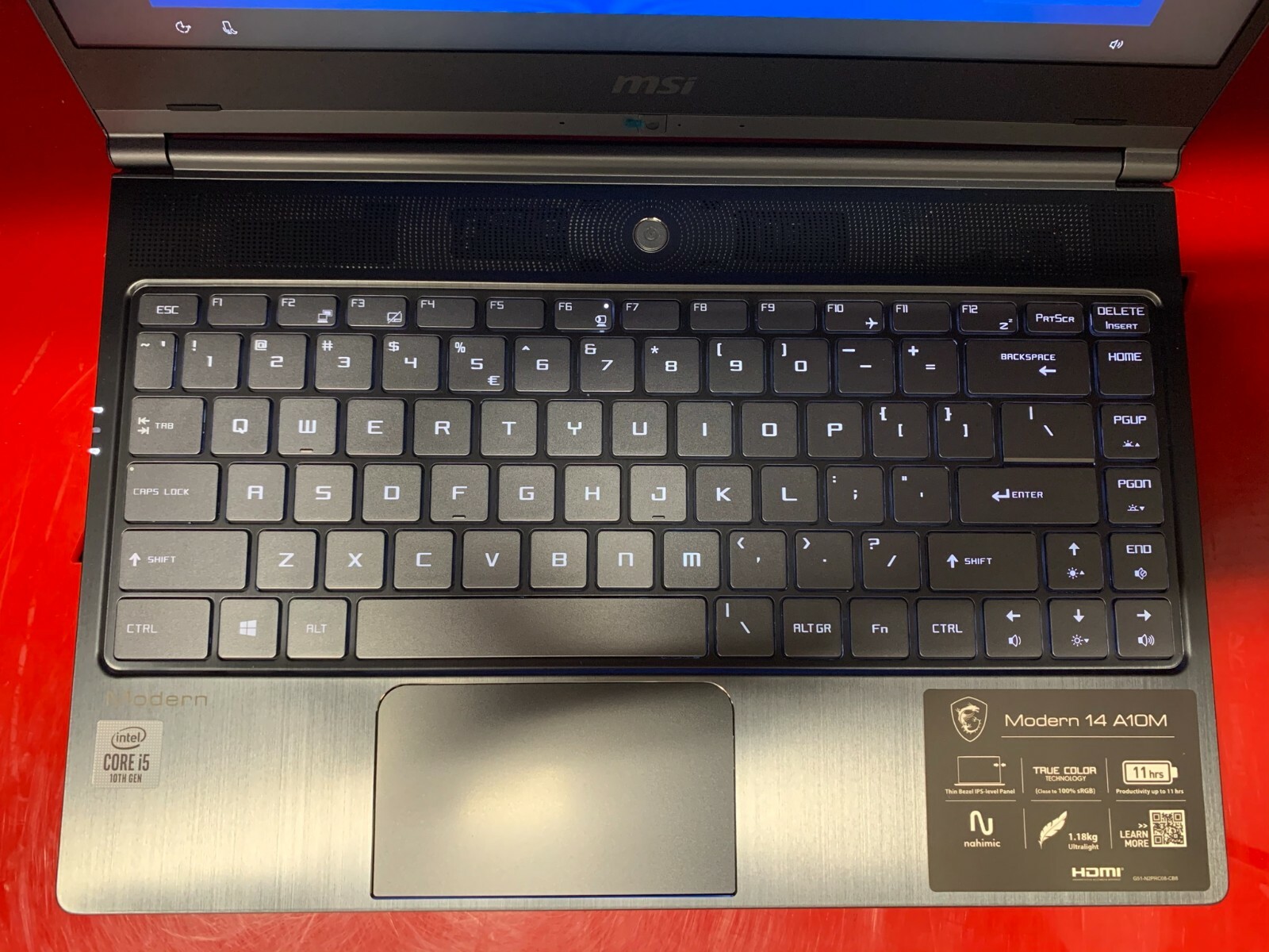 MSI Modern 14 A10M-460 Thin Lightweight 14″Laptop Intel i5-10210U 8GB 512GB SSD