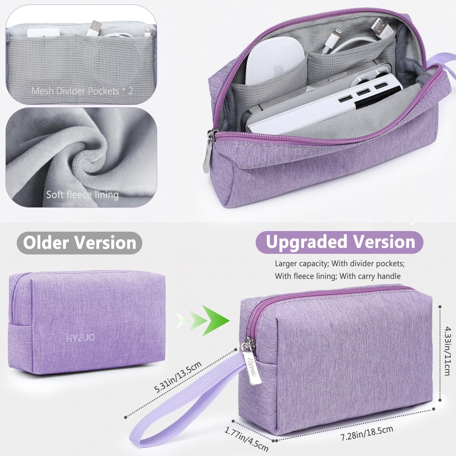17-17.3 Laptop Sleeve Bag Set for 17″ 17.3″ Razer Blade 17/18, Notebook Protecti