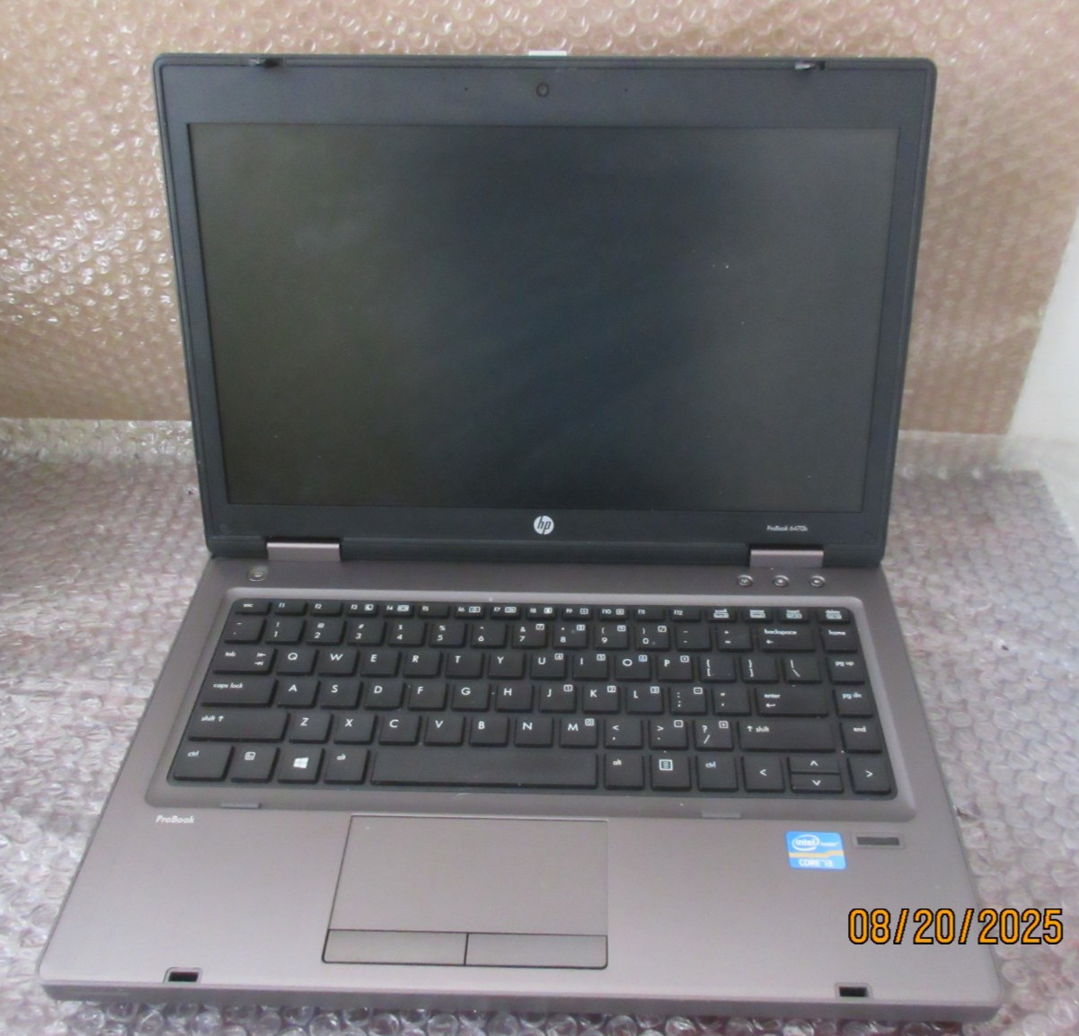 HP ProBook 6470b Intel i3-3340M 2.70GHz Laptop |4GB RAM | NO BATTERY, NO OS |