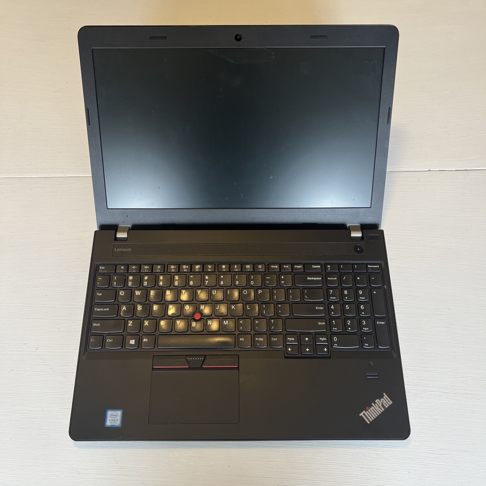 PARTS ONLY Lenovo ThinkPad E570 15.6″ Intel i5-7200U @ 2GHz, NO HDD OR RAM READ!