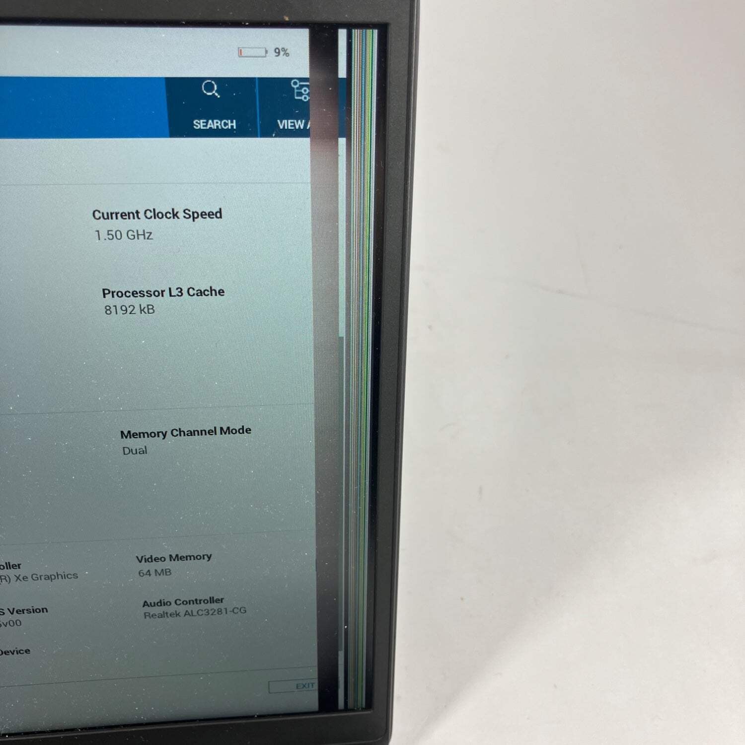 Broken Dell Latitude 7320 13.3″ i5-1145G7 2.6GHz 16GB RAM NO SSD NO OS