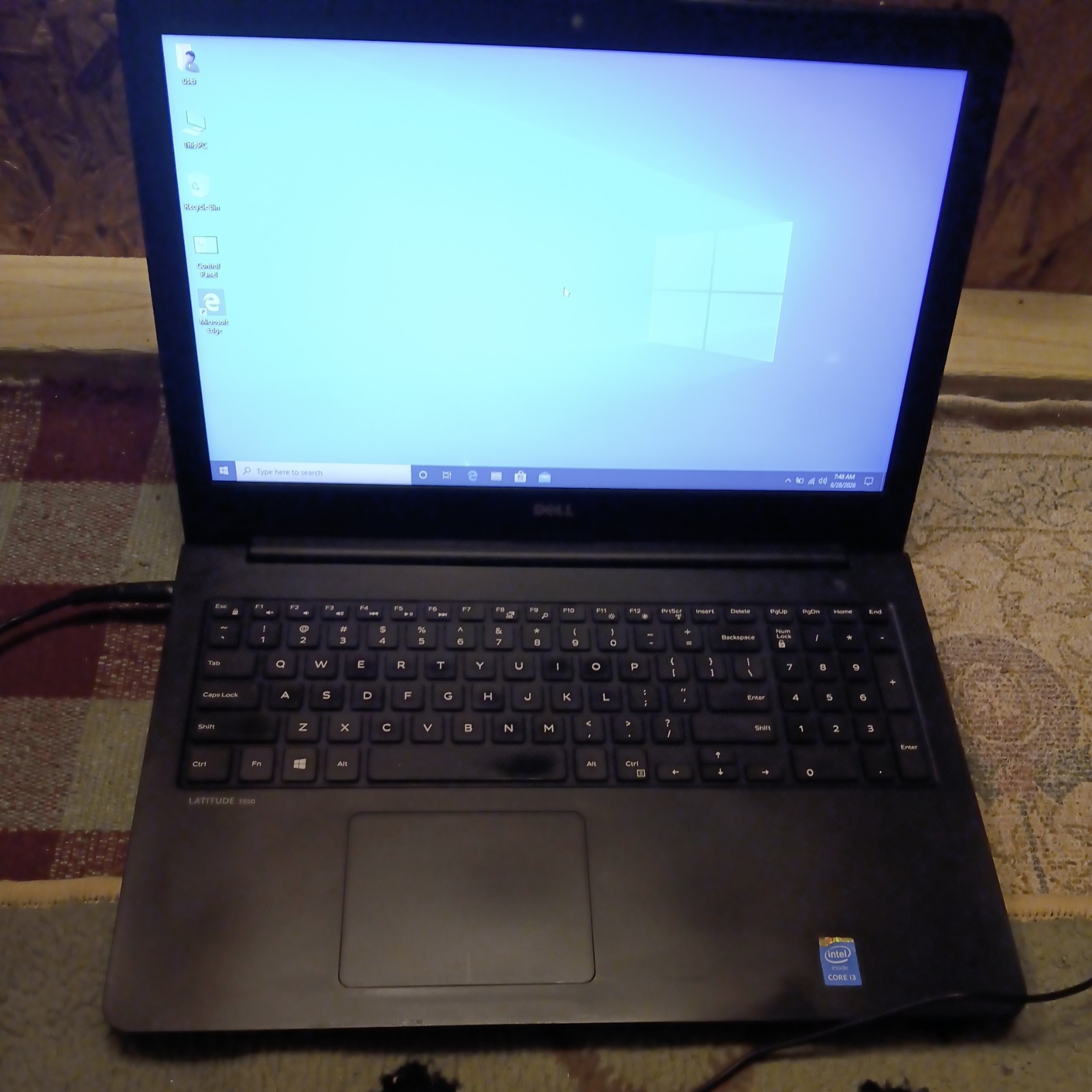 Dell Inspiron 3550 15″ Laptop Intel Core i3 5th Gen 12 GB RAM, 160GB HDD Win 10