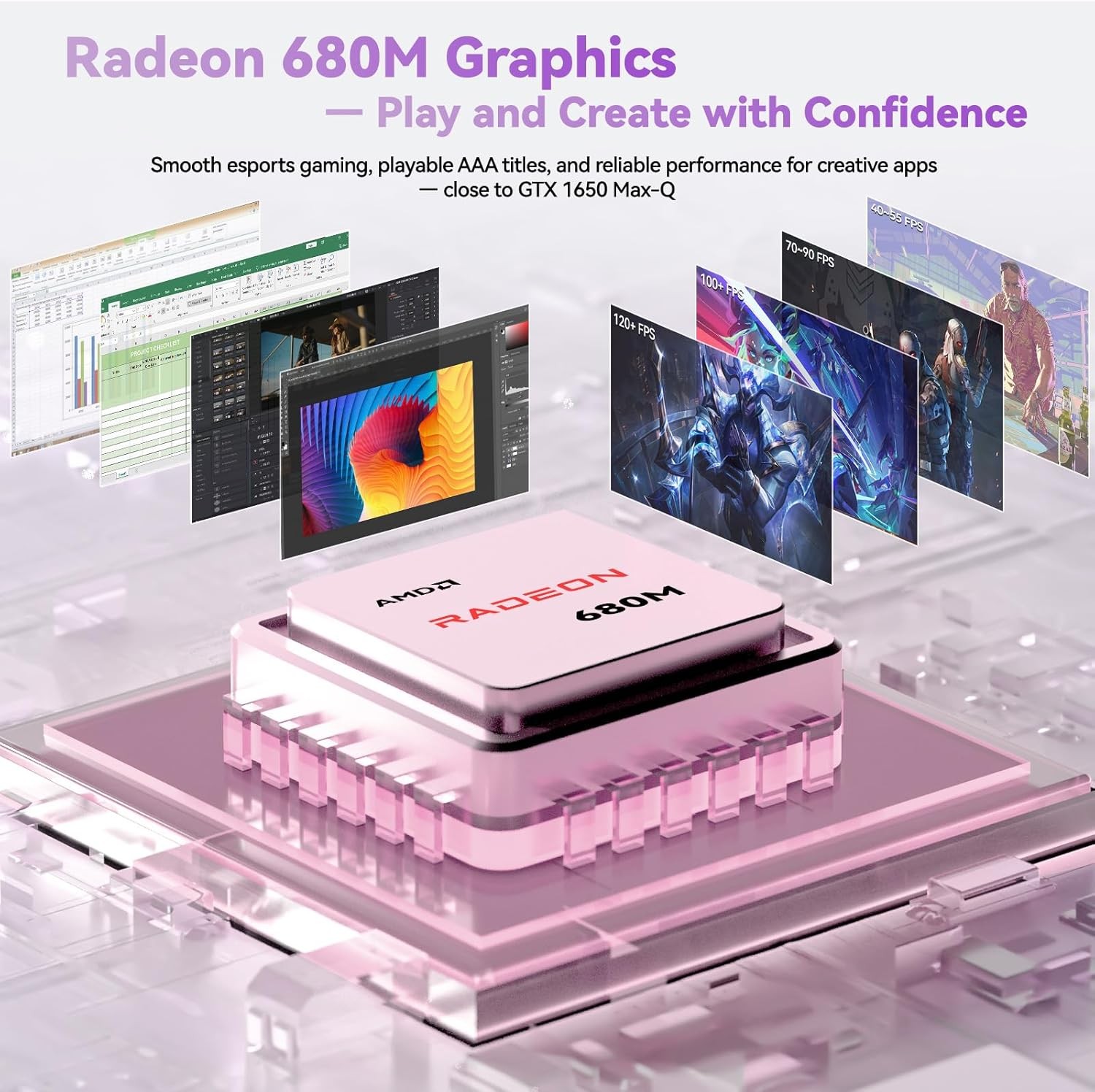 NIMO 17.3″ Gaming Laptop AMD Ryzen 7 7735HS 8 Cores 16/32/64GB DDR5 1TB SSD