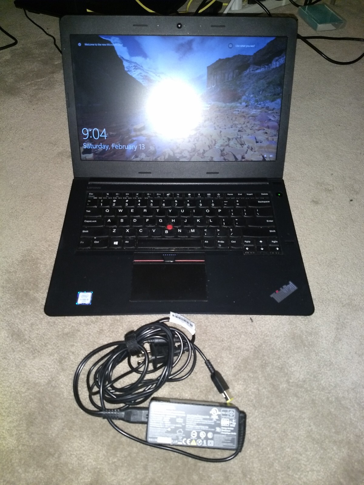 Lenovo Thinkpad E470 14″ (256GB SSD, Intel Core i5 6th Gen, 8GB RAM) Win10 pro