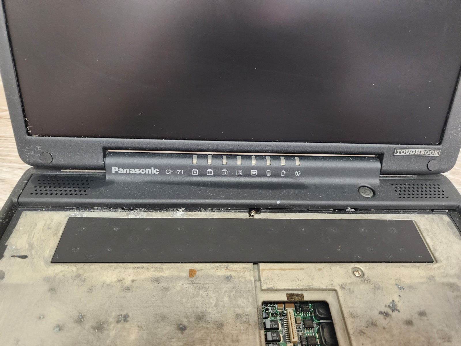 Panasonic Toughbook CF-71 Laptop PC T0654ZA NO HDD AS IS PARTS REPAIR READ! #A