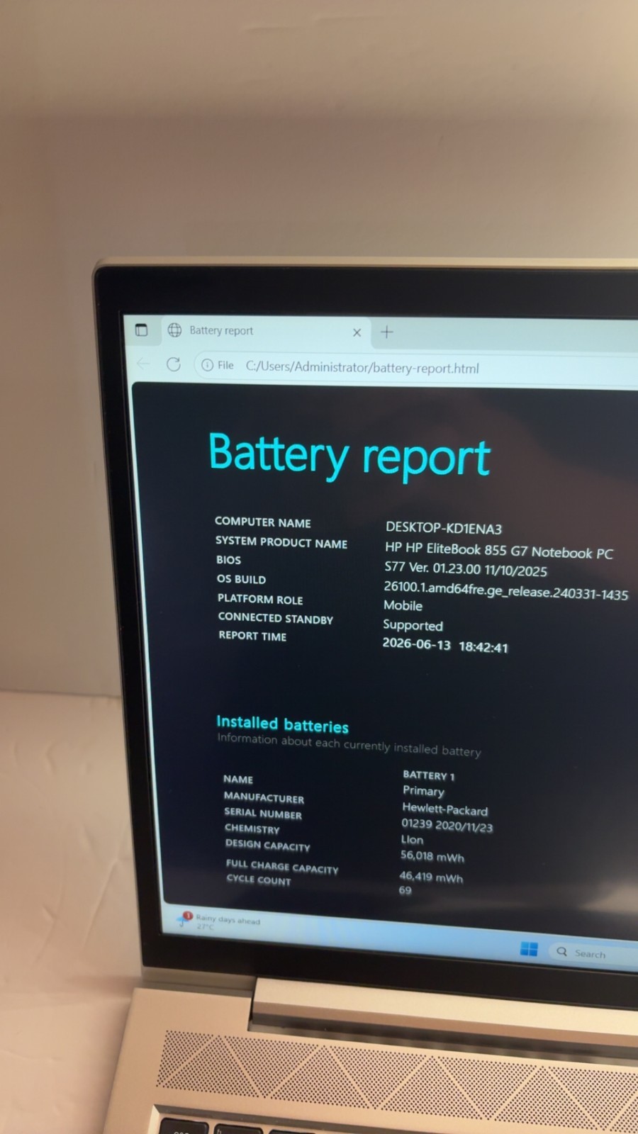 HP EliteBook 855 G7 AMD Ryzen 7 PRO 4750U 16GB 512GB SSD Touchscreen AMD Radeon