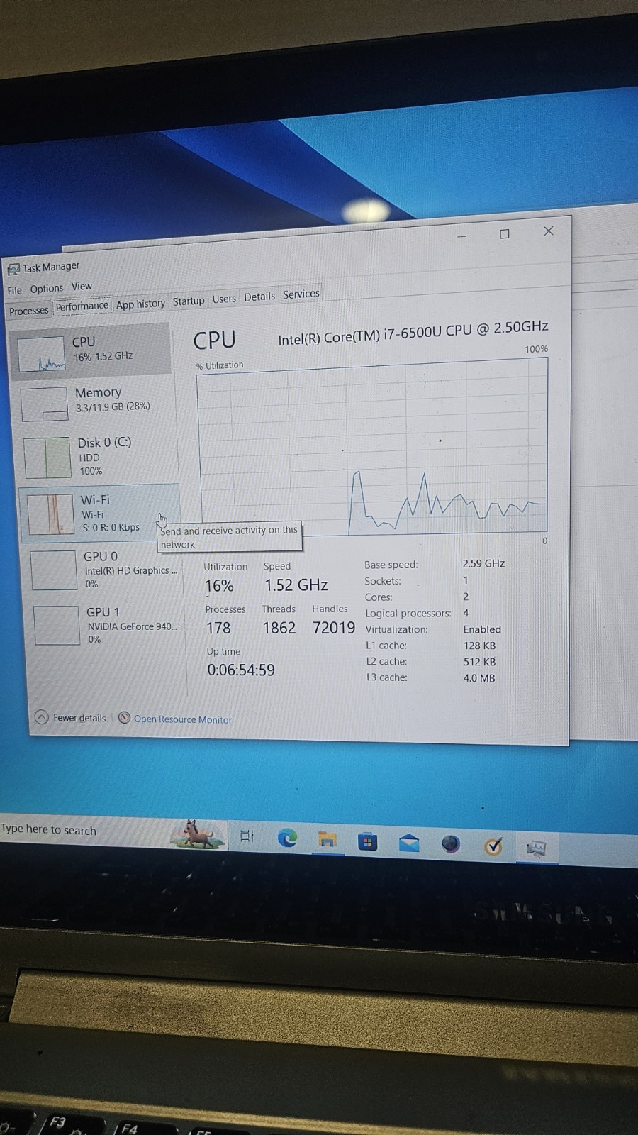 Samsung Notebook 7 Spin NP740U5L-Y02US 15.6” Touch i7 12GB 1TB 940MX Win10