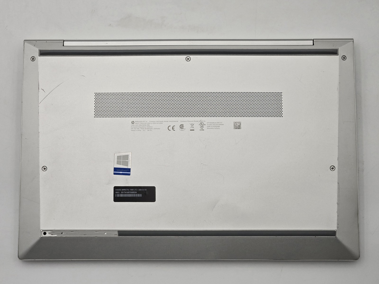 HP EliteBook 845 G7 14″ 1920×1080 Ryzen 5 PRO 4650U 16GB 256GB SSD Win 11 Pro