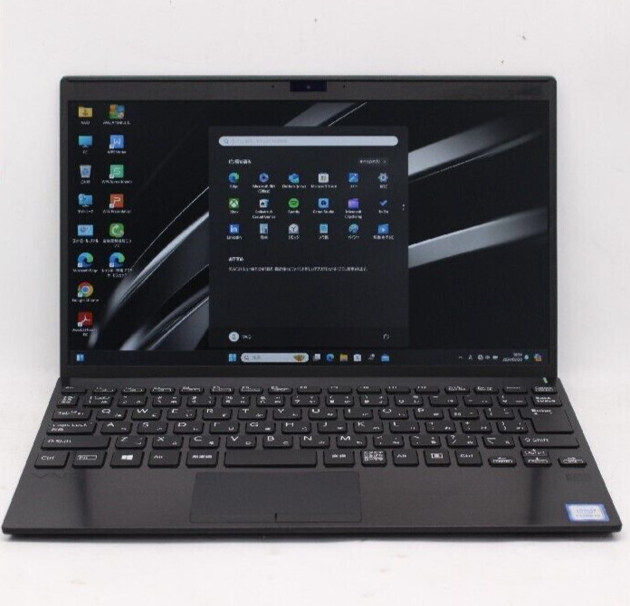 SONY VAIO VJPJ11C12N i5-8265U 8GB/SSD256GB SSD win11pro 12.5in Black Adaptar
