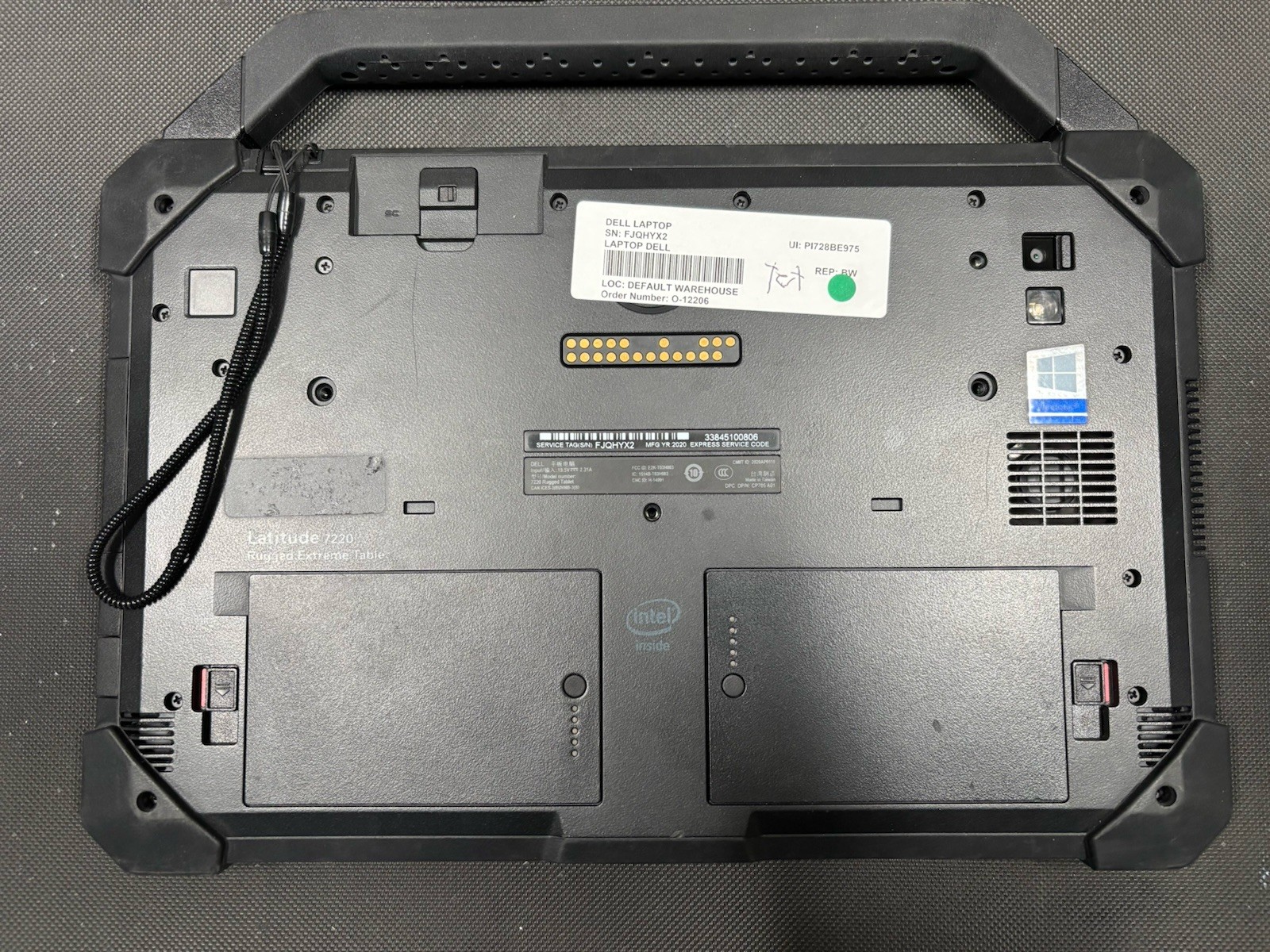 Dell Latitude 7220 Rugged Extreme 12″ i5-8365U 8GB RAM 256GB NVMe W11P J12206
