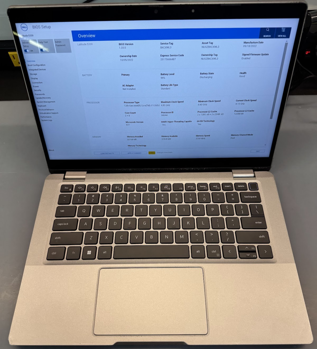 Dell Latitude 5330 13″ 2IN1 TOUCHSCREEN INTEL i7-1265U 512GB 32GB LAPTOP *READ*