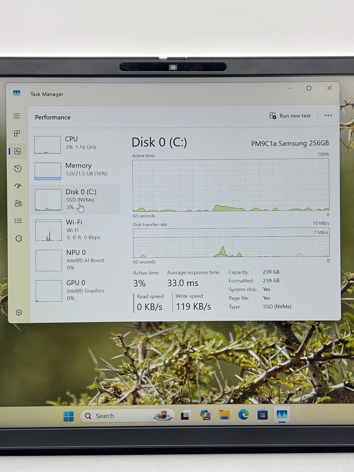 Dell Pro 14 PC14250 Ultra 5 235U 32GB 256GB SSD 14″ Laptop w/ Charger – Used