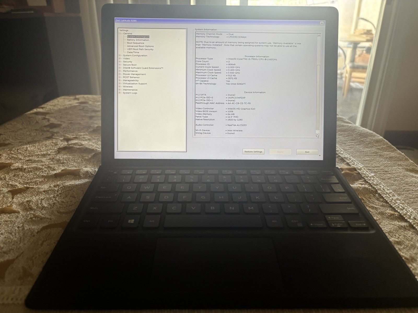 Dell Laptop Intel Core i5 Windows 10 Black