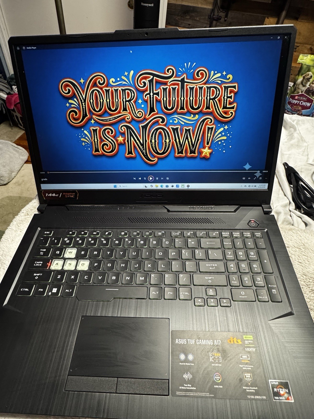 ASUS TUF Gaming Laptop A17 – AMD Ryzen 5 7535HS-8GB RAM-Nvidia RTX 2050