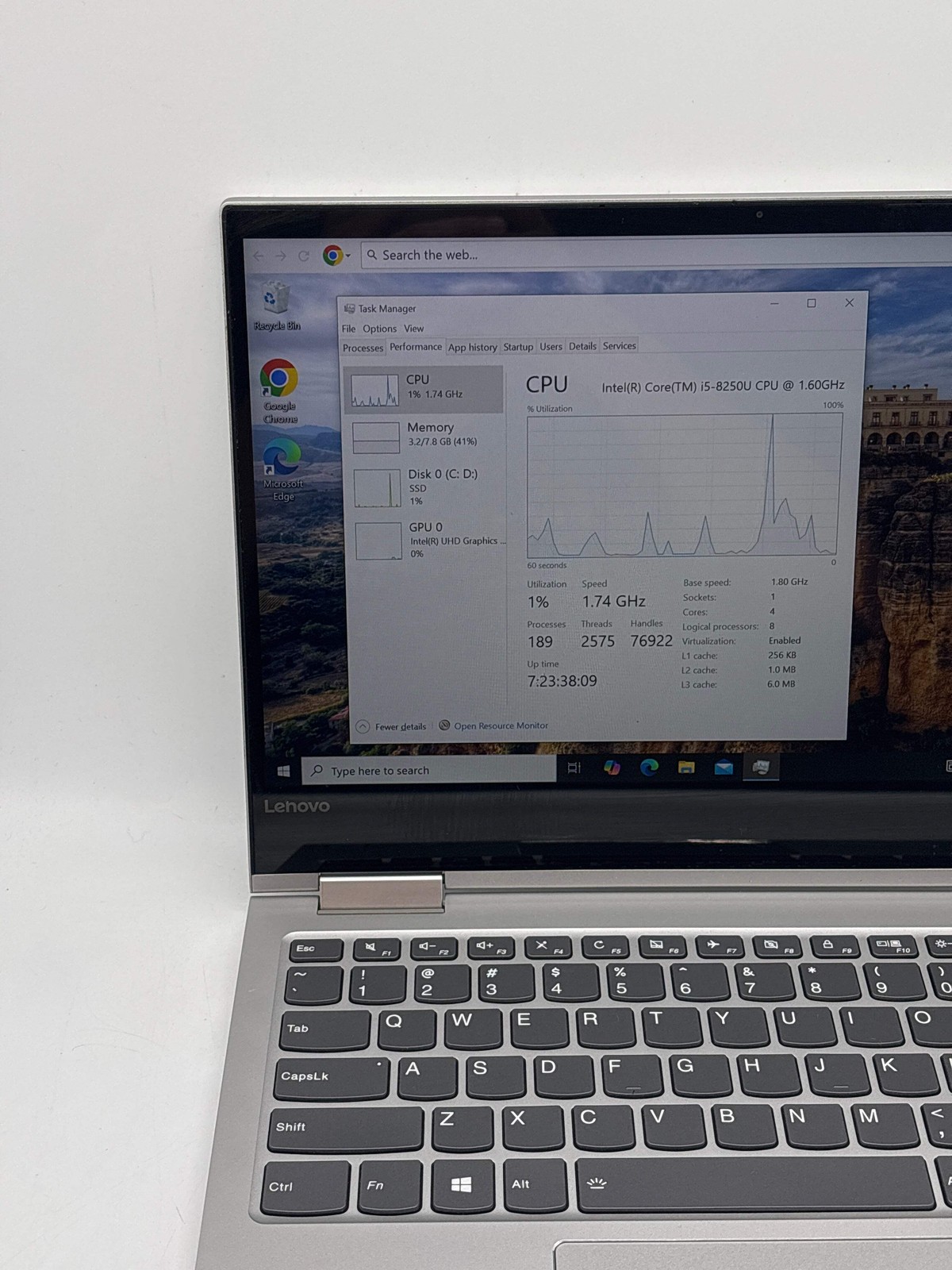 Lenovo Yoga 730-13IKB 2-in-1 i5-8250U 8GB RAM 256GB SSD Used