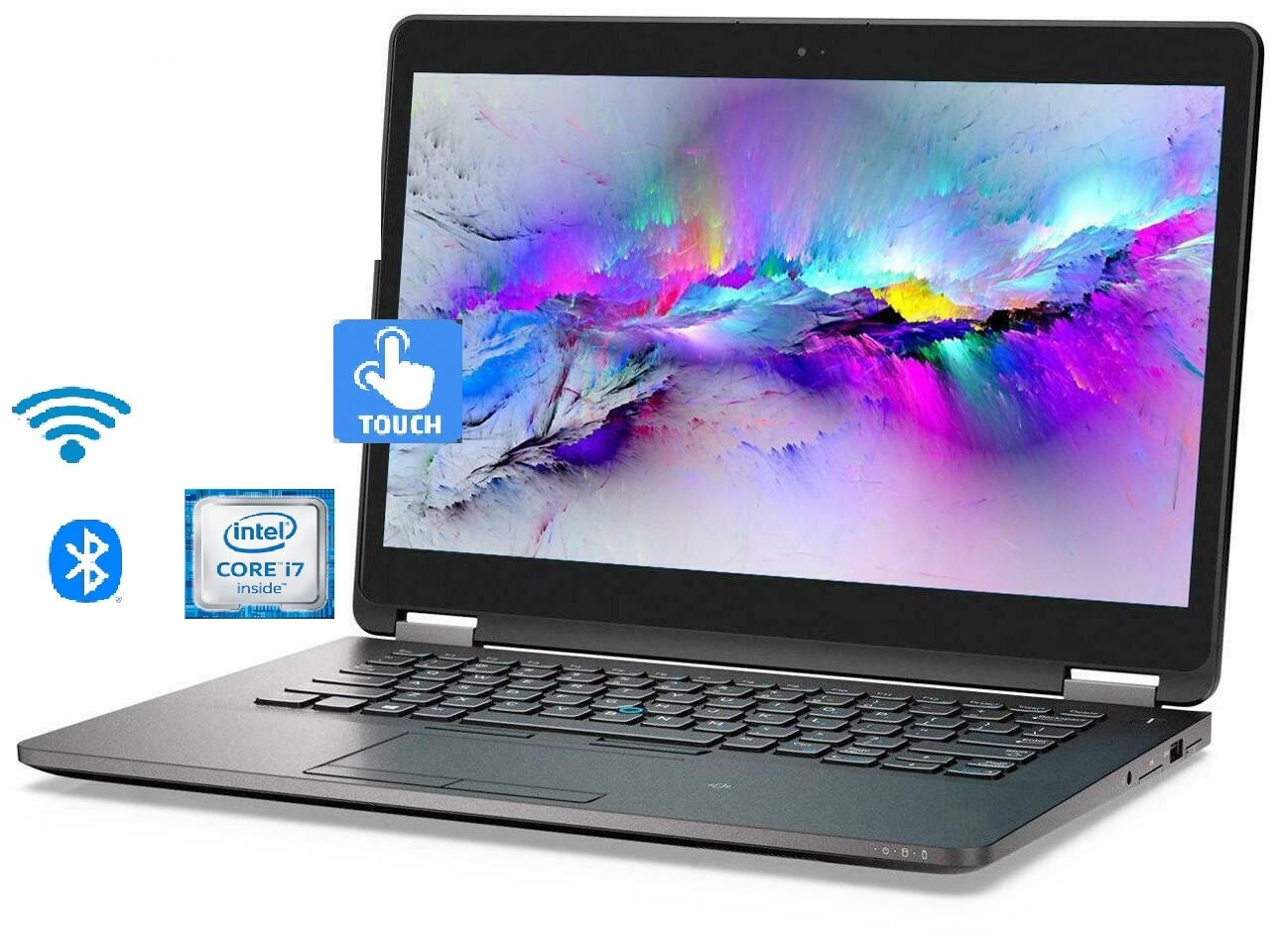 Dell Latitude E7470 i7-6600U 8G 16G 32G Ram 256G 512G 1TB 2TB SSD Touch Win10/11