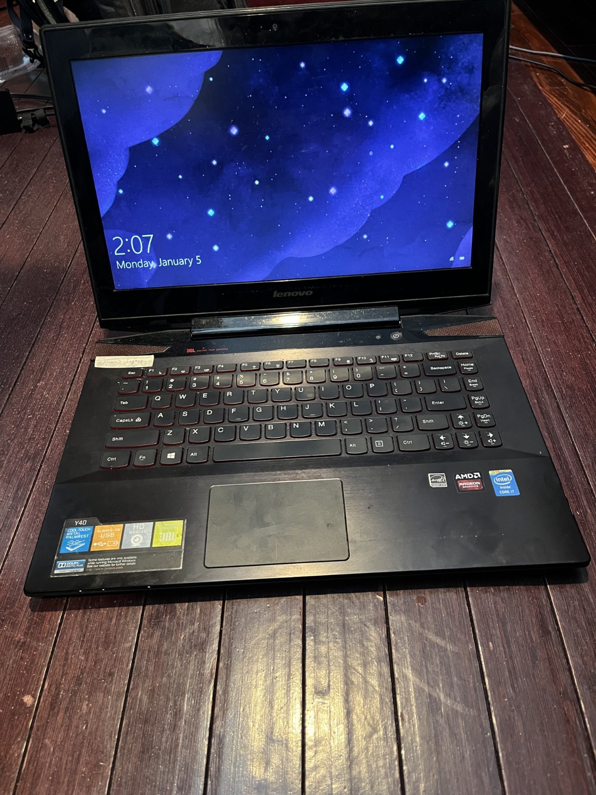 Lenovo Y40-70 Gaming Laptop Used Good Condition