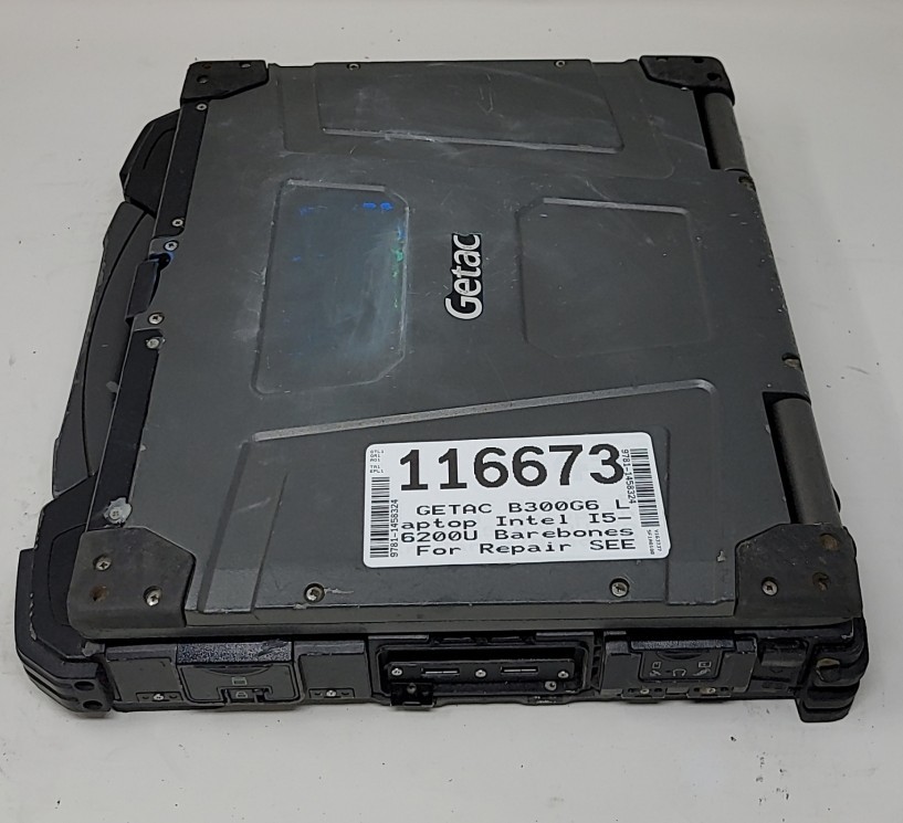GETAC B300G6 Laptop Intel I5-6200U For Repair SEE NOTES