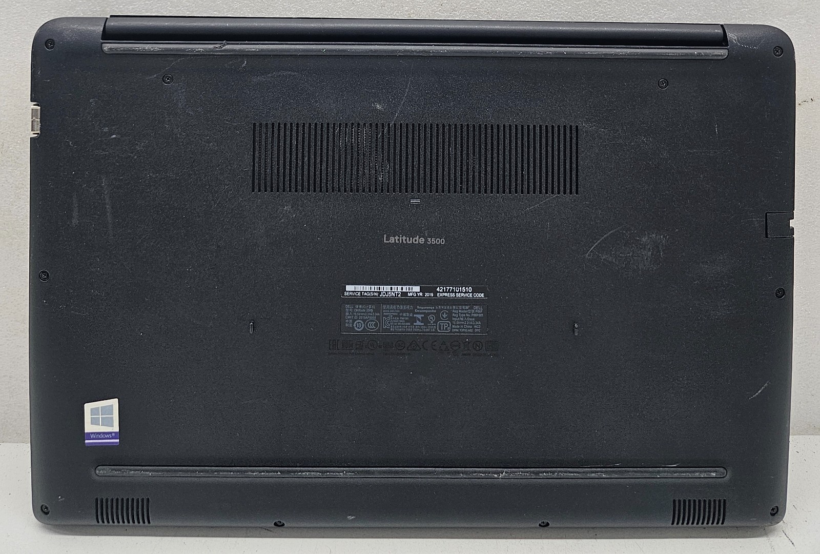 Dell Latitude 3500 15.6″ Laptop Intel Core i5-8265U 8GB Ram NO HD/OS (FL)