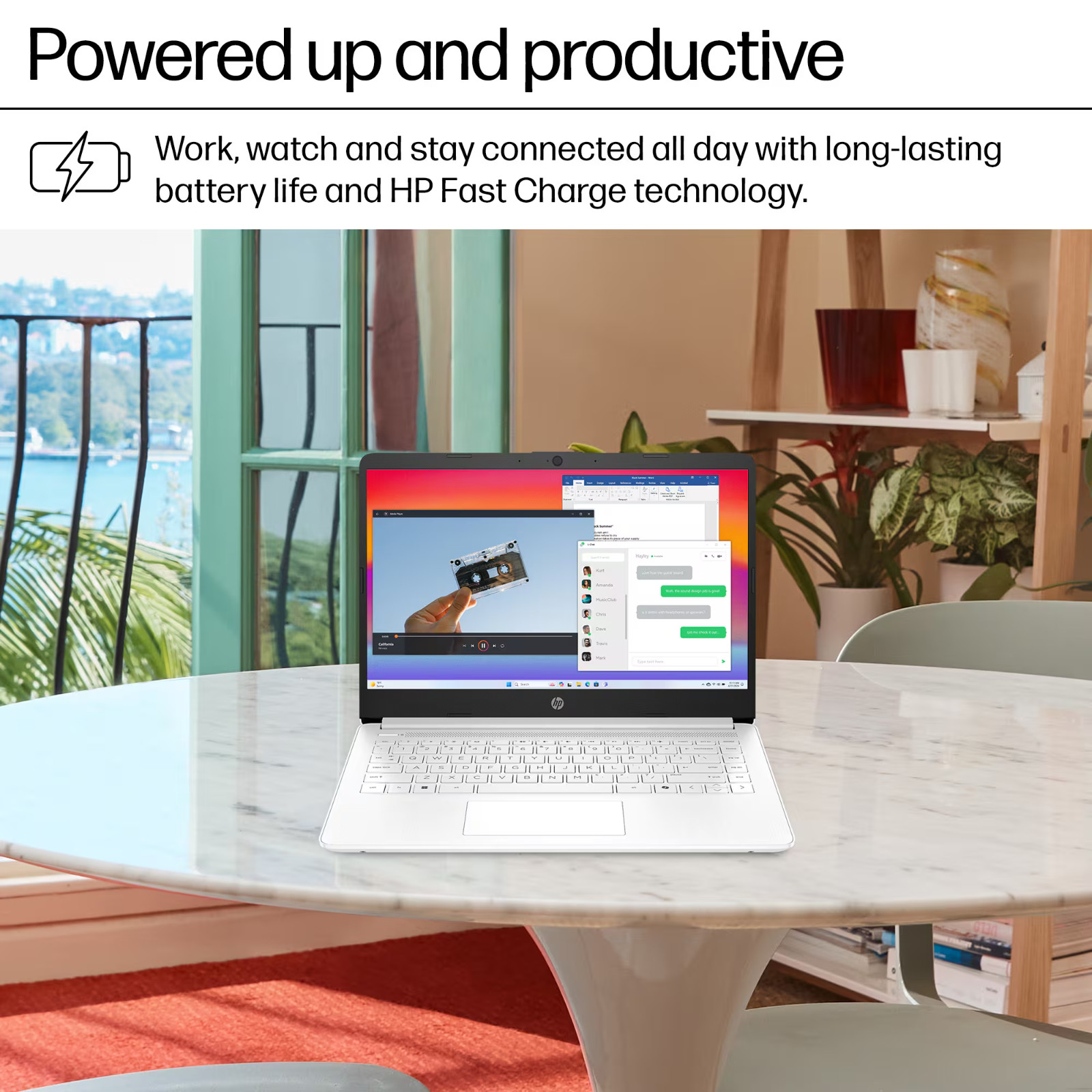 2026 HP Laptop Computer 14 Office 2024 Intel CPU 8GB RAM & 628GB Storage Win Pro