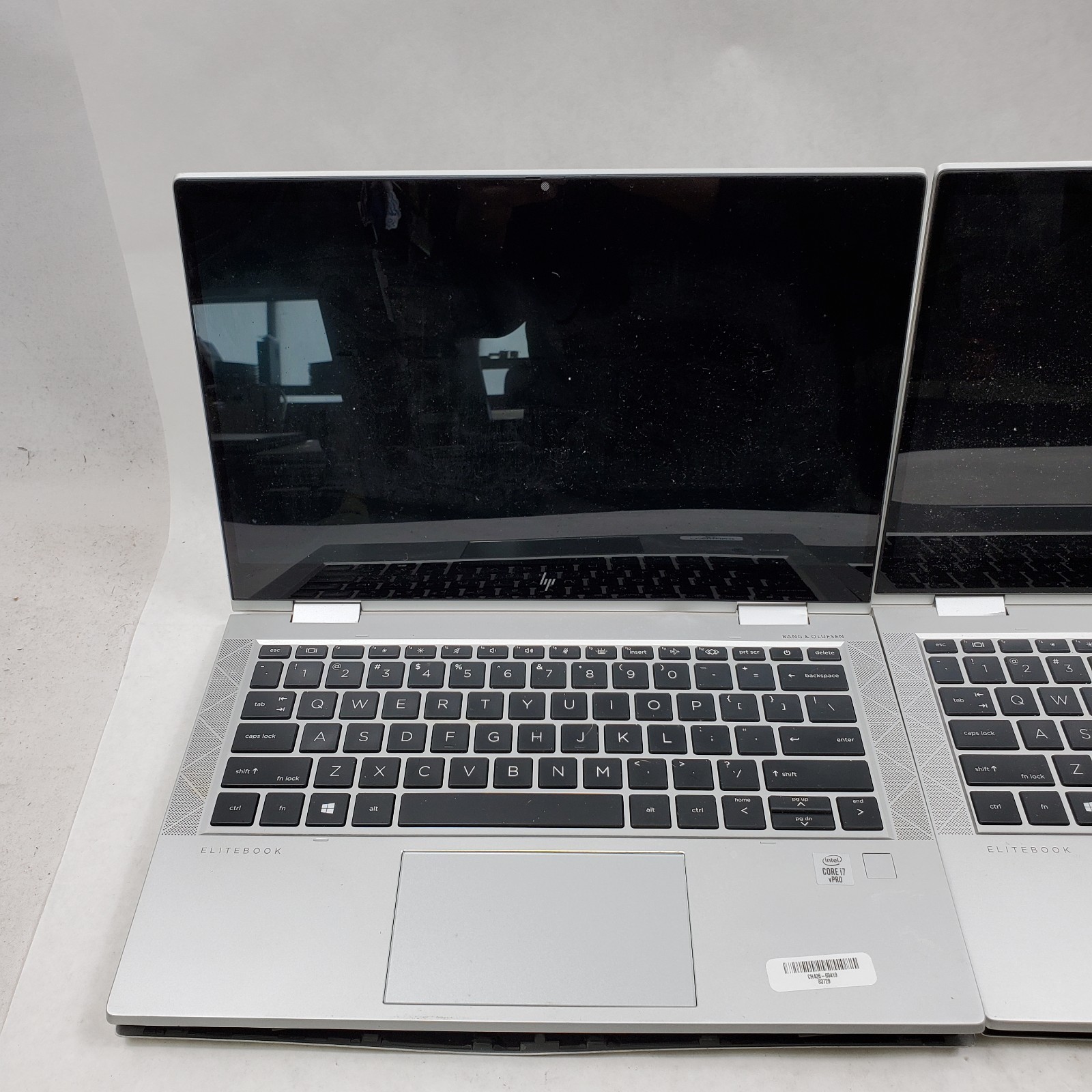LOT OF 2 HP EliteBook x360 830 G7 Intel Core i7-10610U 8GB RAM NO SSD *READ