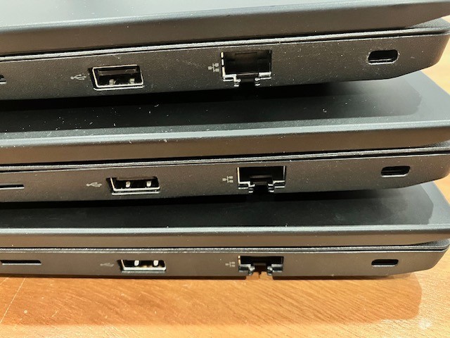(LOT of 3) Lenovo ThinkPad E490 i3-8145u 4GB 500GB HDD Windows 11 Pro