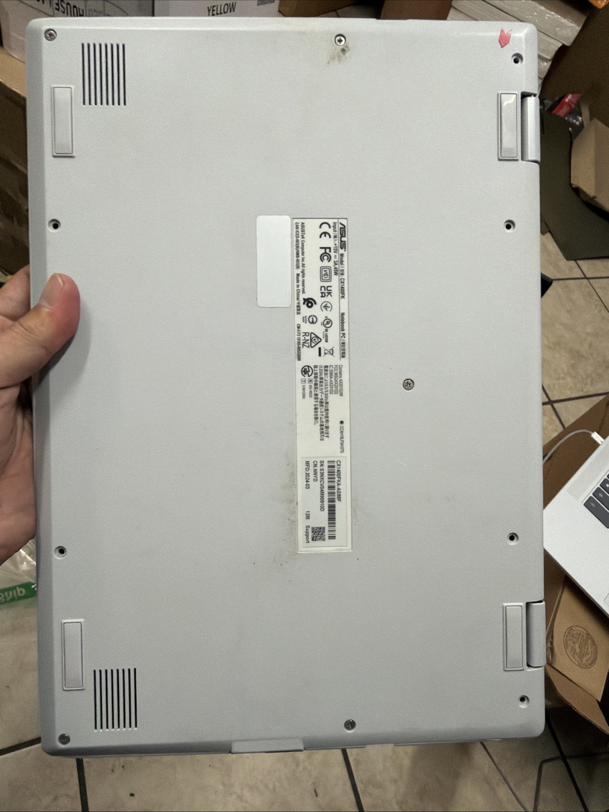 ASUS Chromebook Flip CX1 14″ Touch N4500
