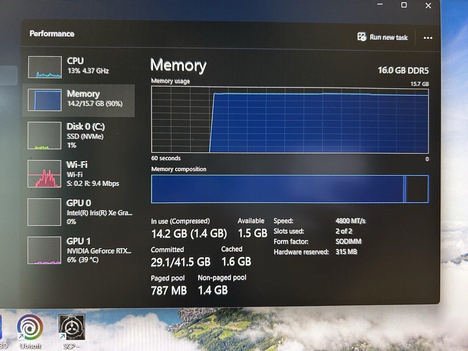 Alienware m15 R7 15″ i7-12700H 16GB 1TB NVMe RTX 3070 Ti 360Hz Win11