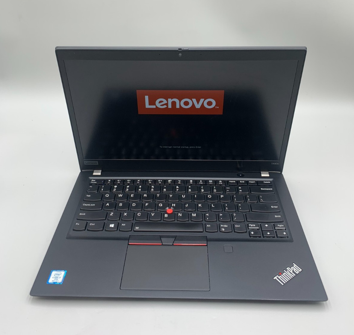 Lenovo Thinkpad T490S 14″ i7-8565U 1.8GHz 8GB DDR4 256GB SSD BLACK Laptop Fair