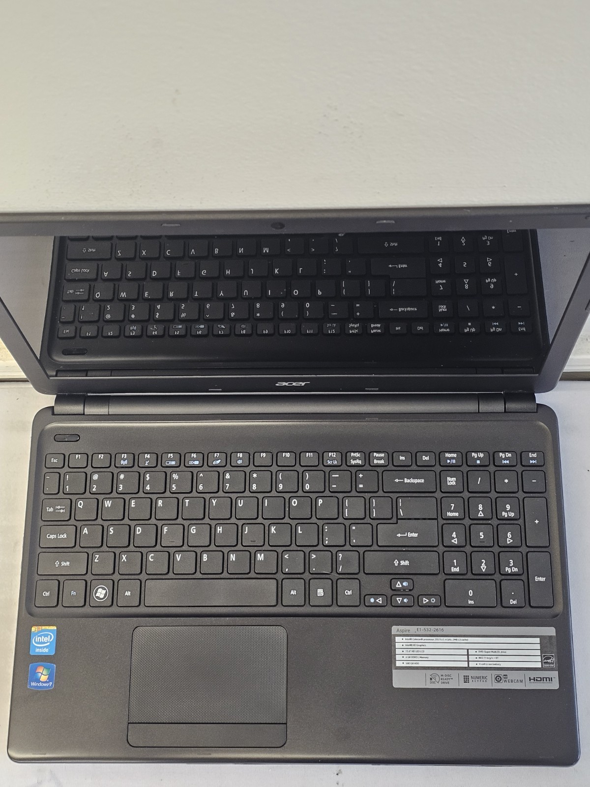 Acer Aspire E1-532-2616 Laptop – WON’T POWER ON – Parts/Repair – Read Desc.