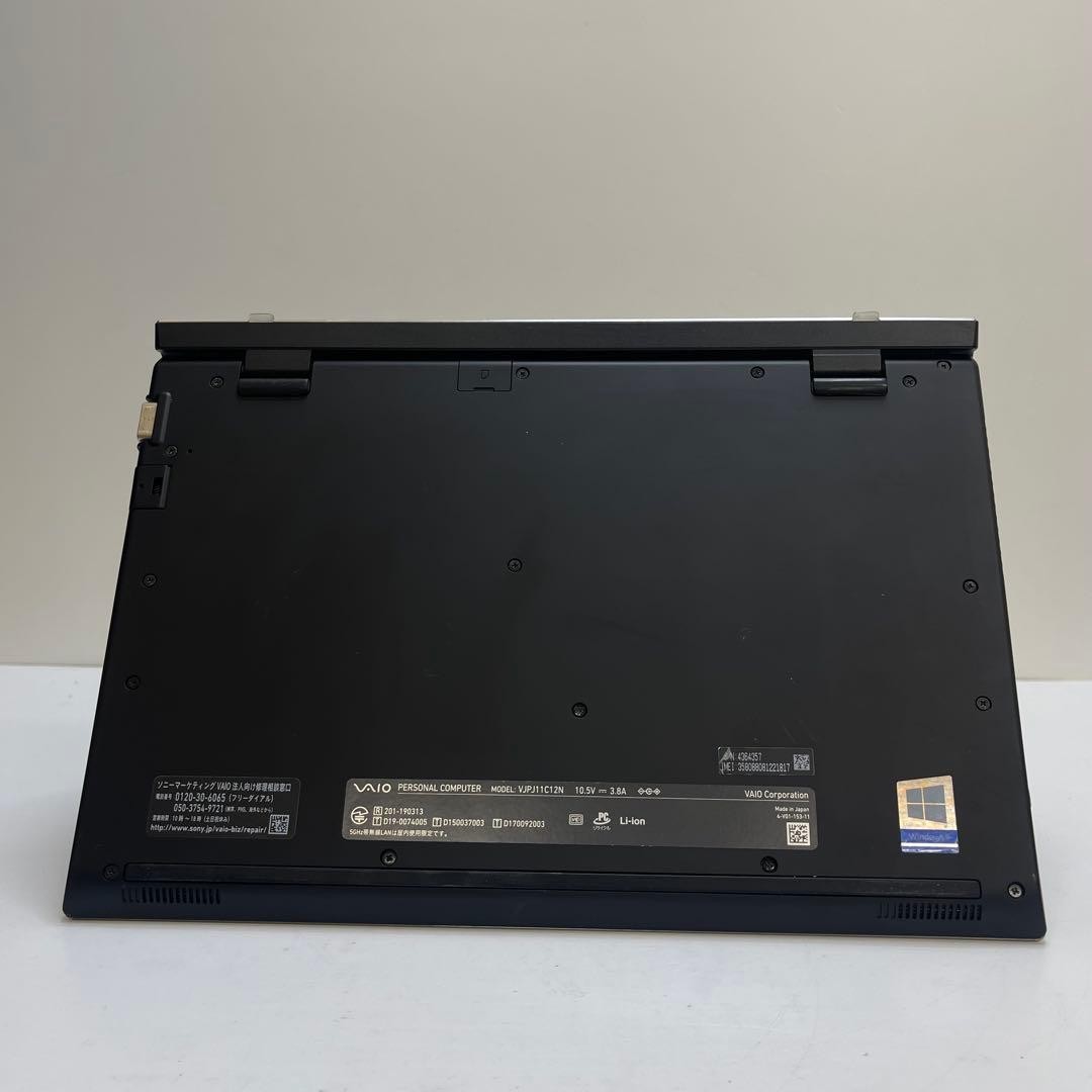 SONY VAIO VJPJ11C12N Core i5-8265U win11pro 12.5″ 8GB SSD 128GB Tested Excellent