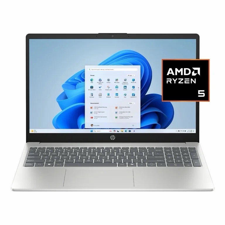 HP 15.6″ FHD IPS Touchscreen Laptop AMD Ryzen 5 7520U 8GB OB RAM 1TB SSD Wi-Fi 6