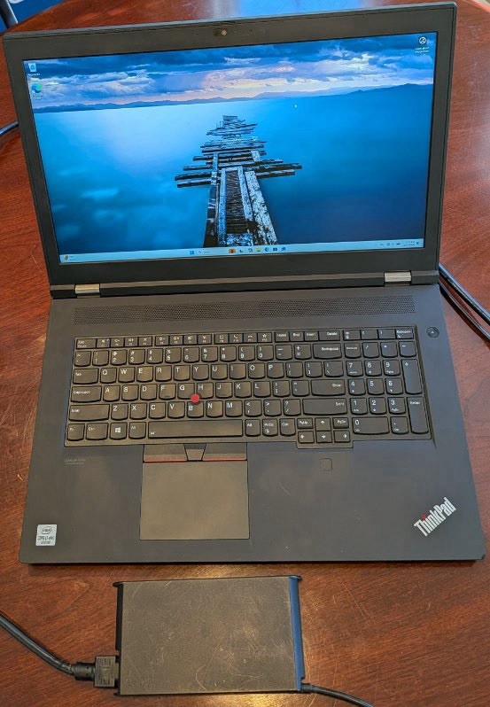 Lenovo ThinkPad P17 Gen 1 17.3″ Intel i7-10850H 32GB CPU 2.7 GHz