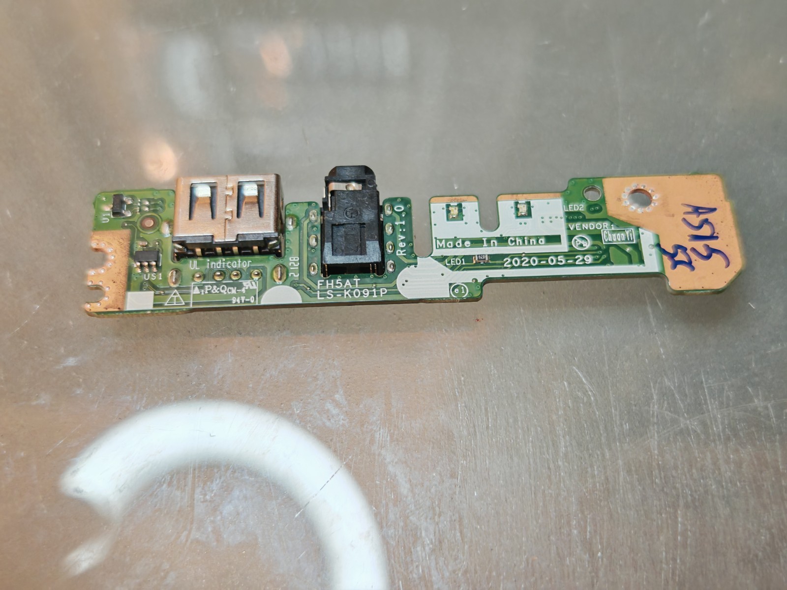 ACER A515-56 A515-54 A315-58 A115-32 A315-35 LED AUDIO JACK USB CARD LS-K091P