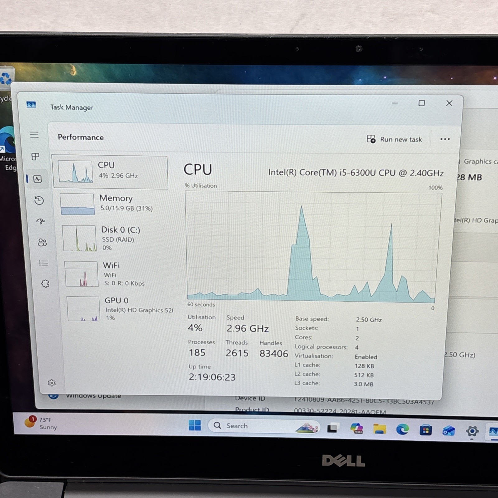 Dell Latitude 7480 14″ TouchScreen Laptop i5-6300U 16GB RAM 512GB SSD Win 11 Pro