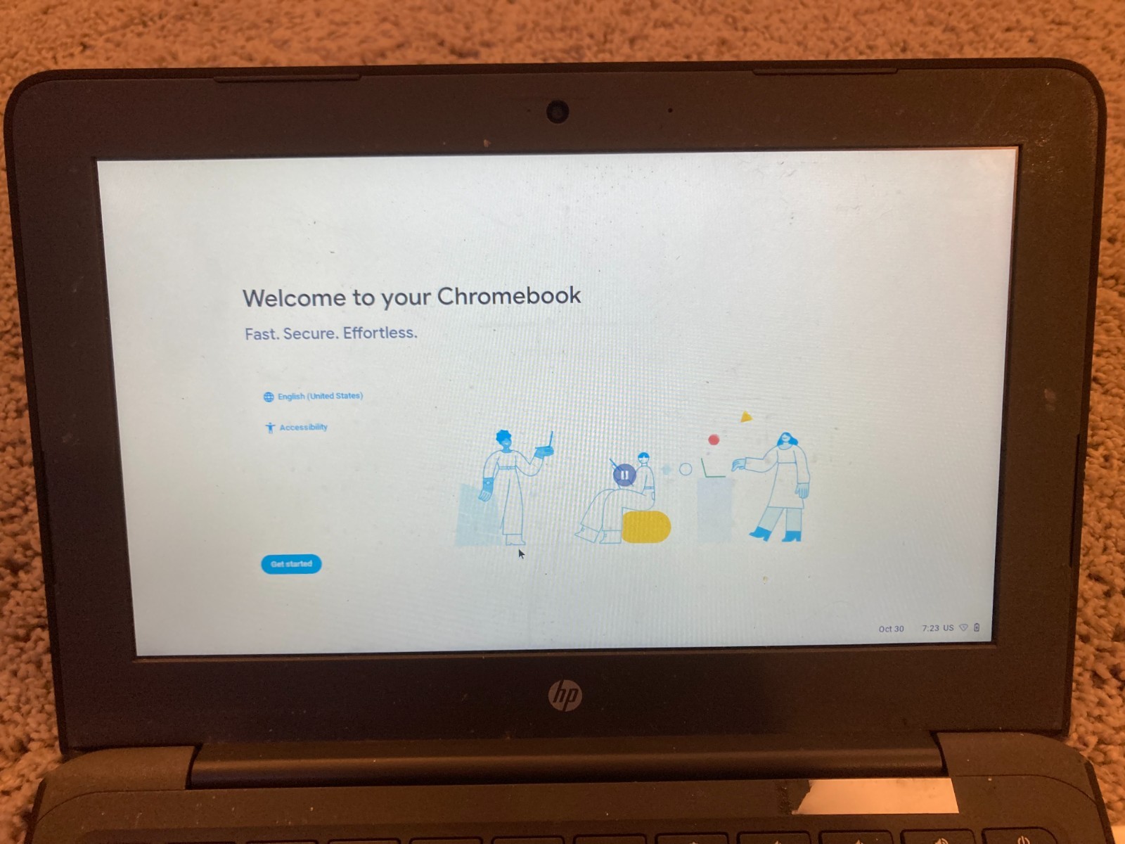 HP Chromebook 11 G6 EE Gray TPN Q220