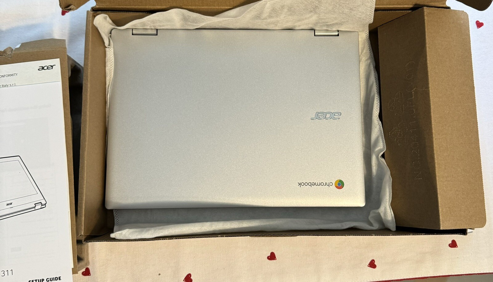 Acer Chromebook Spin 311 11.6″ MTK MT8183 2.00Ghz 4GB DDR4 64GB eMMC Chrome OS