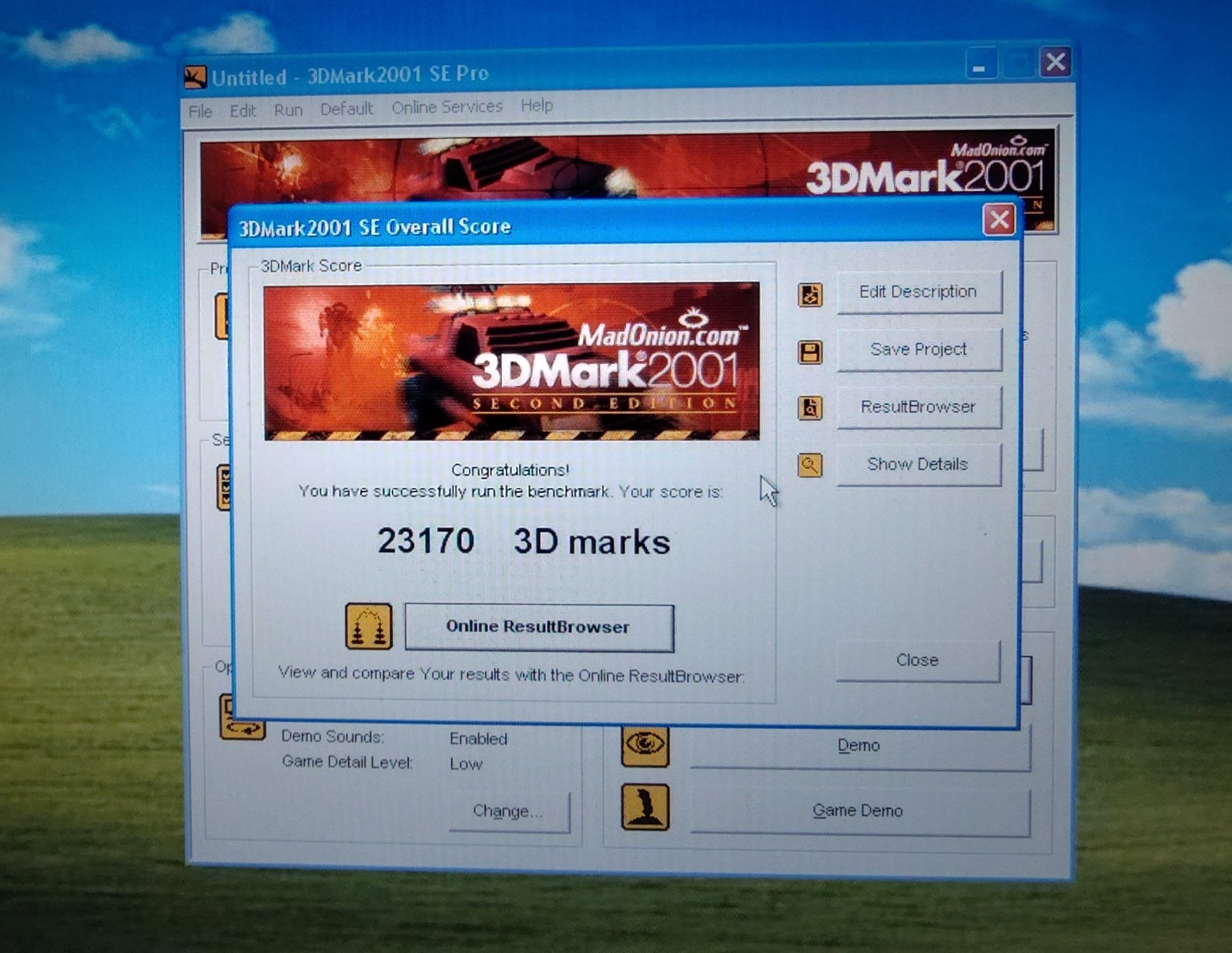 RARE OLD WINDOWS XP GAMING ASUS ASMOBILE NVIDIA GEFORCE CORE DUO Retro Laptop